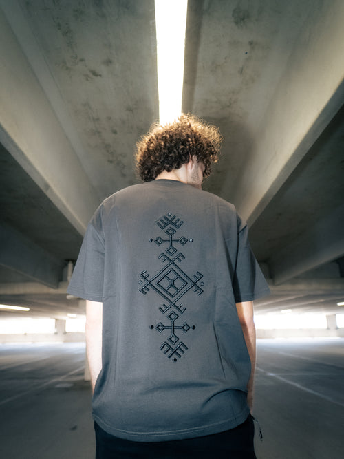 Zaoul Signature Tee – Sniper Gray