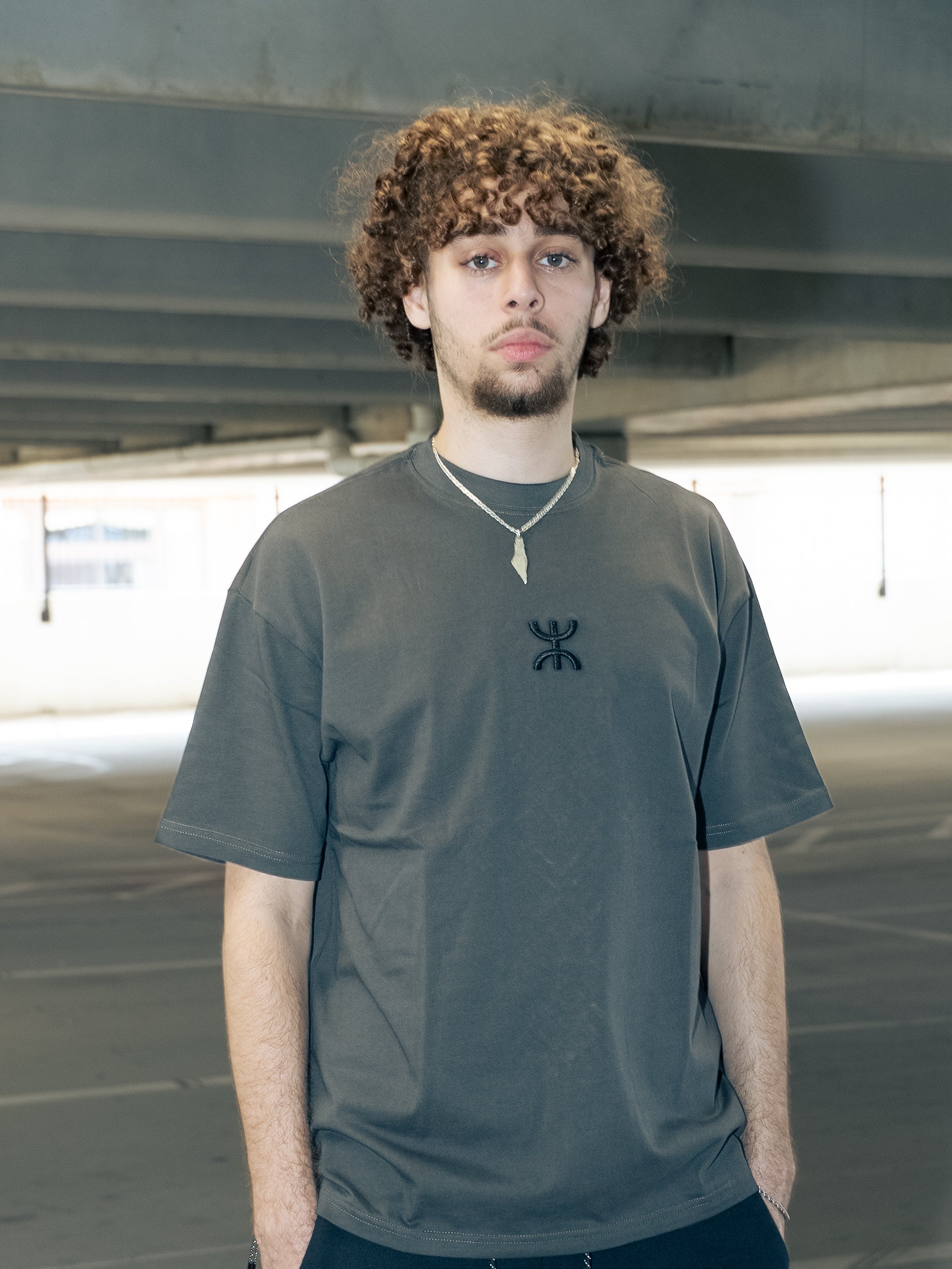 Zaoul Signature Tee – Sniper Gray