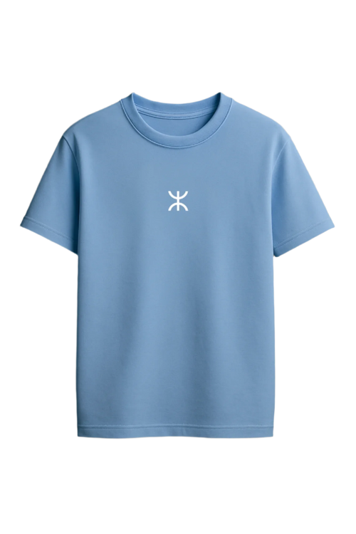 Zaoul Signature Tee – Sky Blue